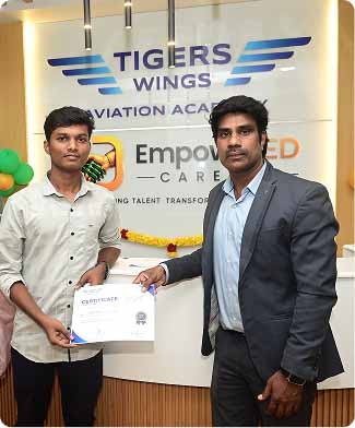 Award ceremony at academy